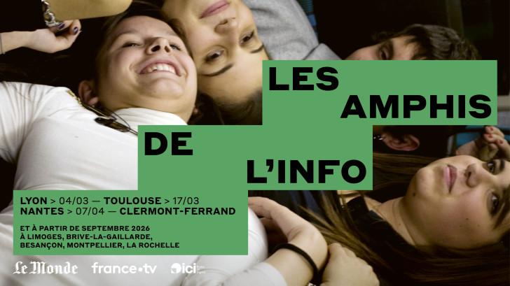 Les Amphis de l’info, le 3 mars à Lyon